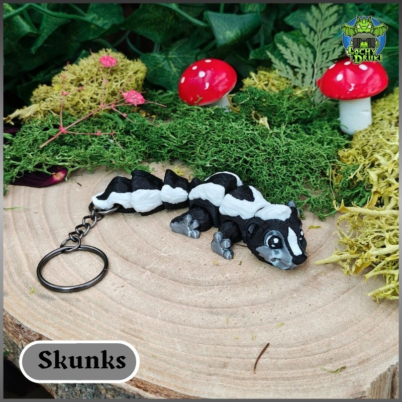 Brelok Skunks – Mały Strażnik Twojego Spokoju - obrazek 2