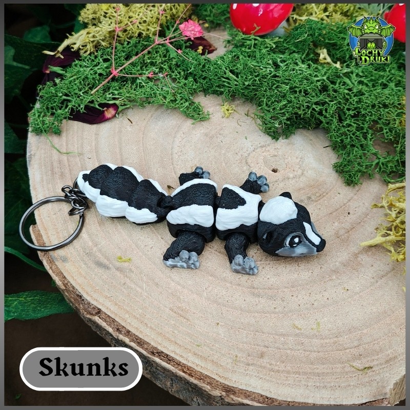 Brelok Skunks – Mały Strażnik Twojego Spokoju - obrazek 3