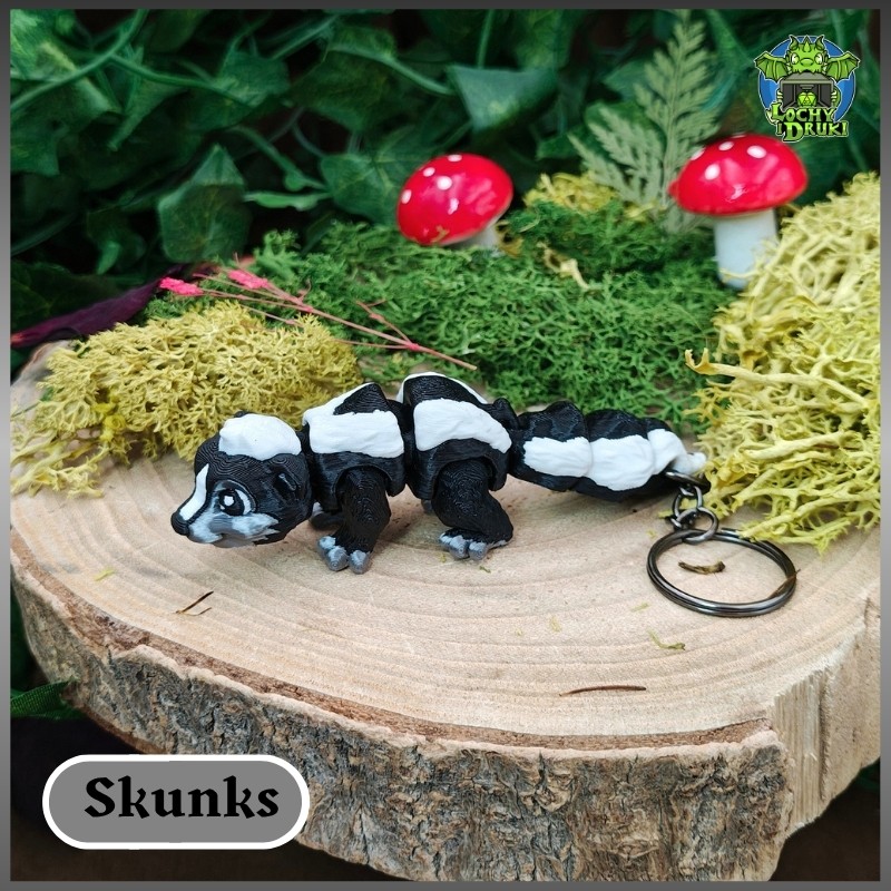 Brelok Skunks – Mały Strażnik Twojego Spokoju - obrazek 4
