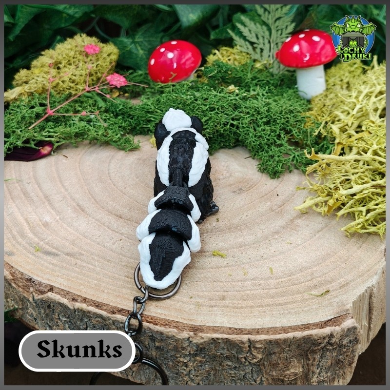 Brelok Skunks – Mały Strażnik Twojego Spokoju - obrazek 5