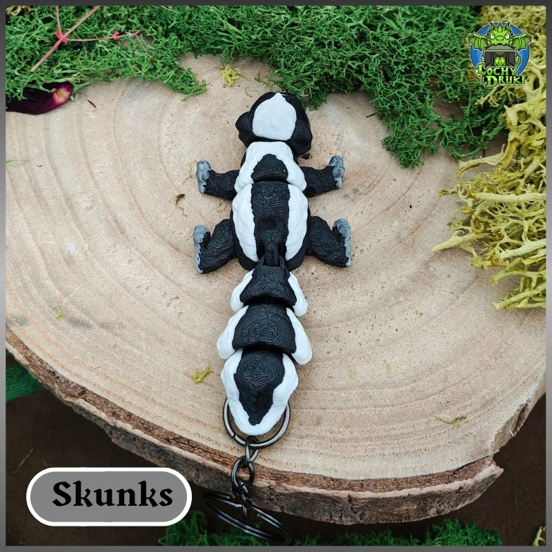 Brelok Skunks – Mały Strażnik Twojego Spokoju - obrazek 6