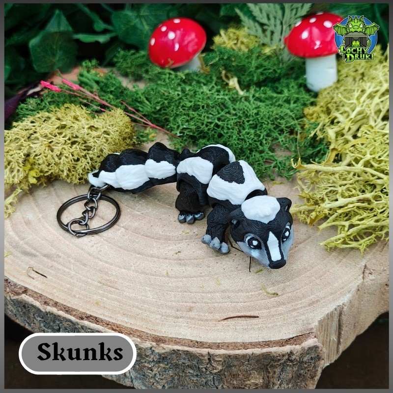 Brelok Skunks – Mały Strażnik Twojego Spokoju - obrazek 7